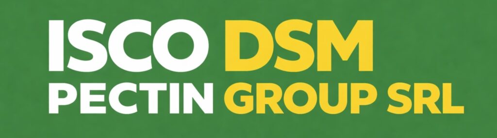 ISCO DSM PECTIN GROUP logo